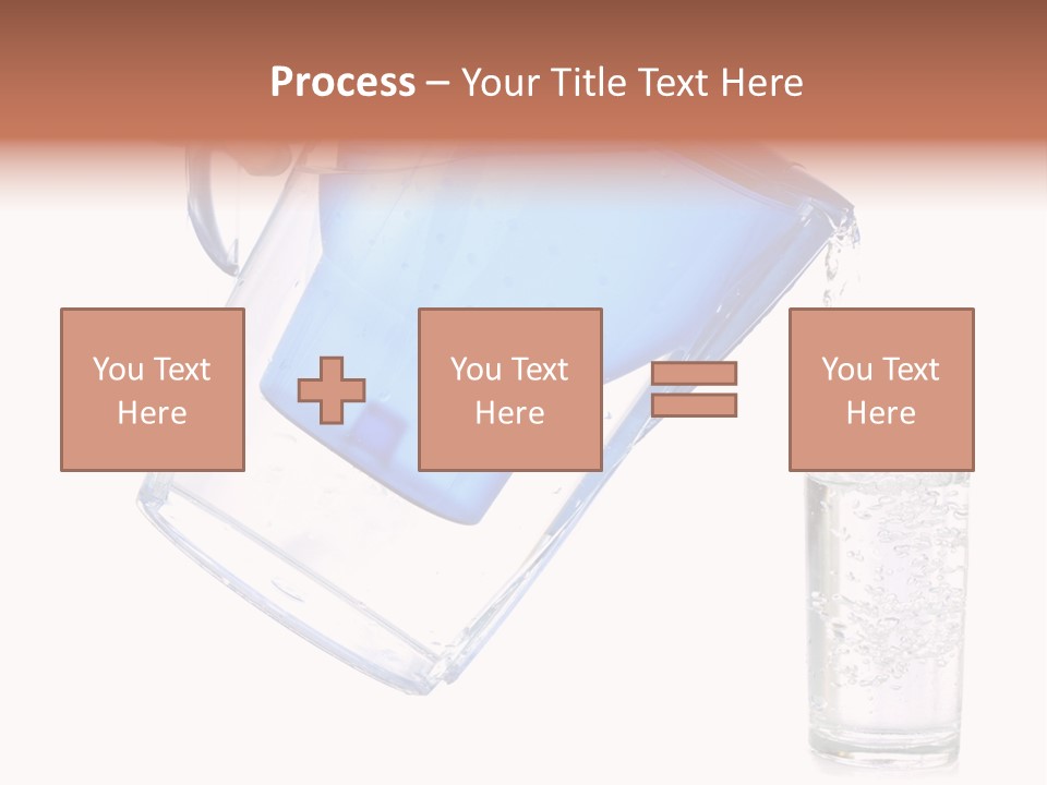 Jug Contemporary Hand PowerPoint Template