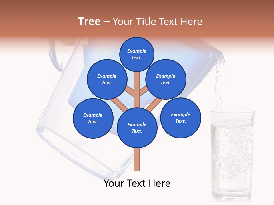 Jug Contemporary Hand PowerPoint Template