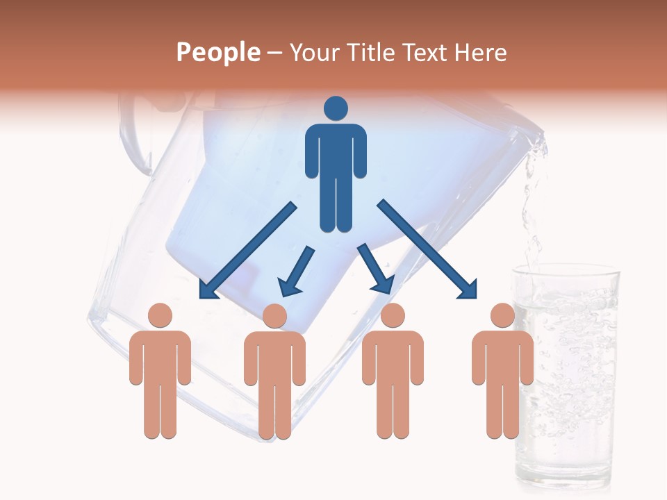 Jug Contemporary Hand PowerPoint Template