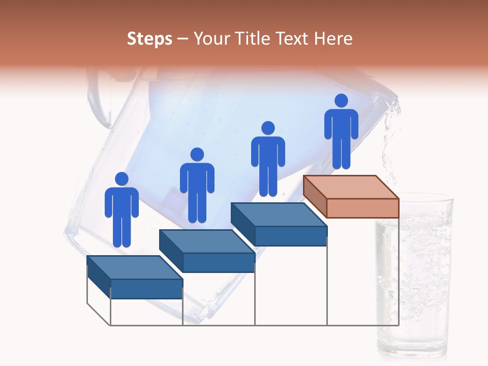 Jug Contemporary Hand PowerPoint Template