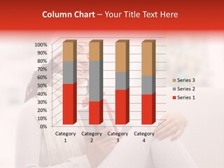 Gift Smile Caucasian PowerPoint Template