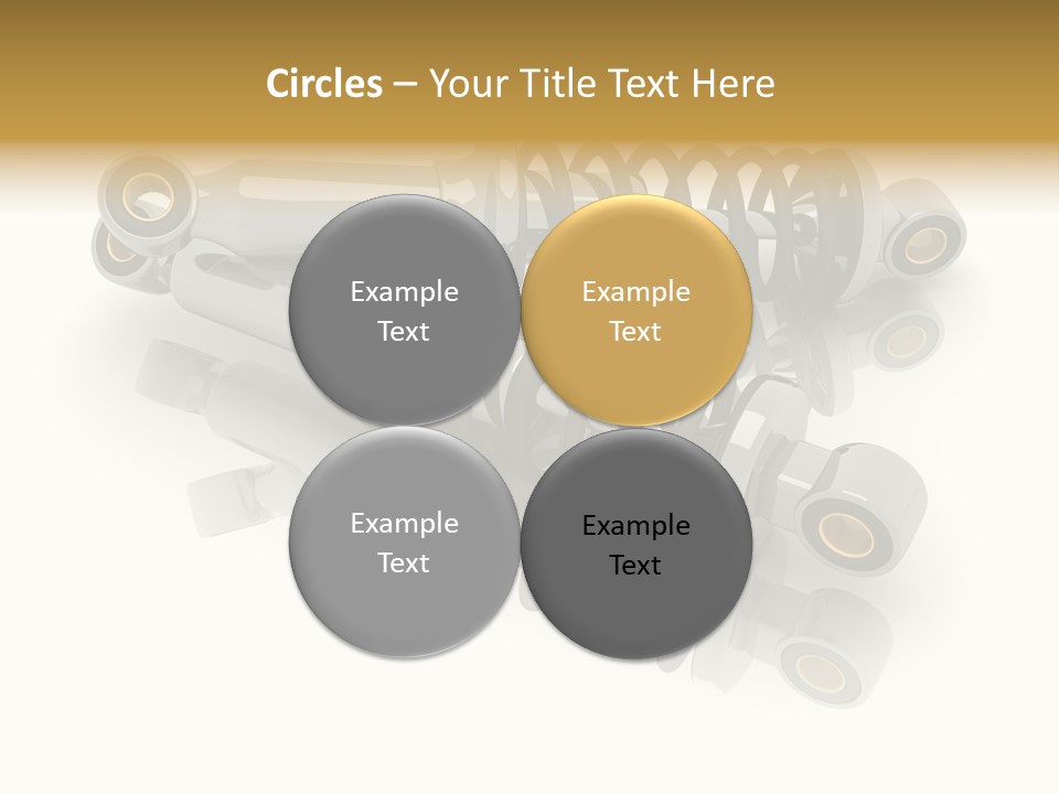 Automobile Part Suspension PowerPoint Template