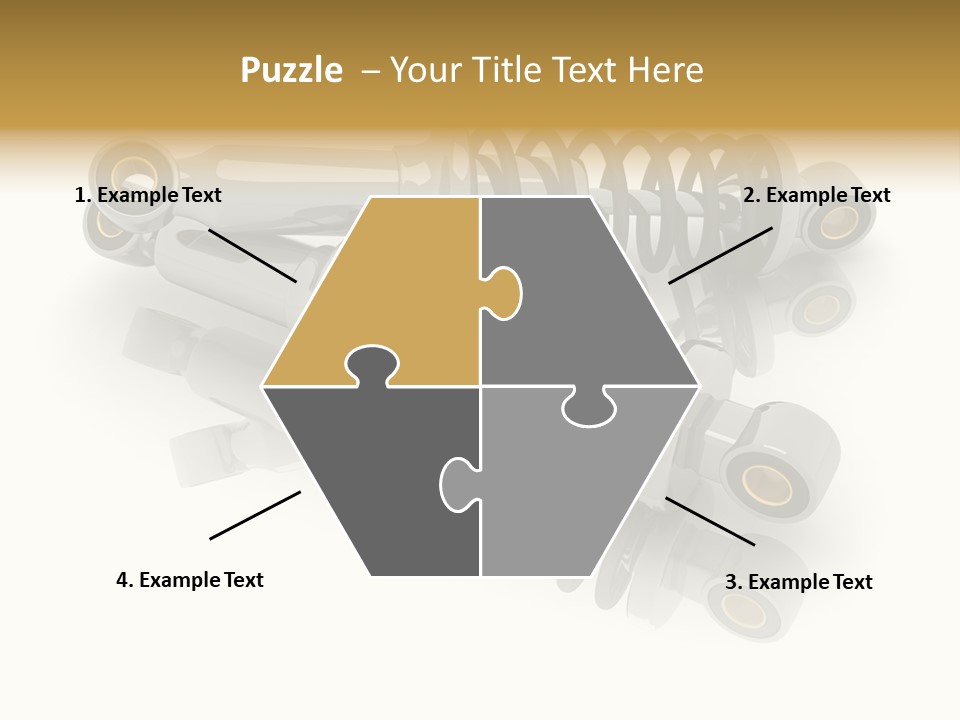 Automobile Part Suspension PowerPoint Template