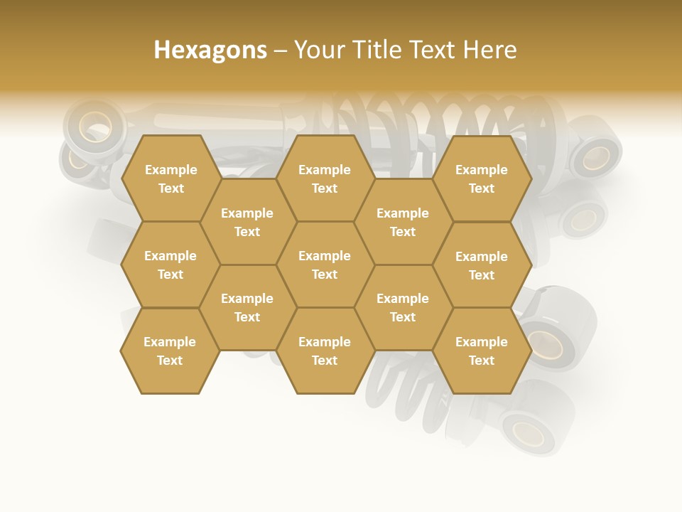 Automobile Part Suspension PowerPoint Template