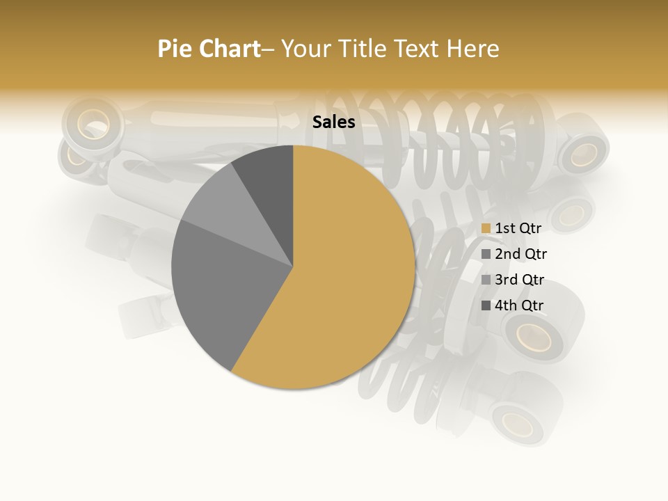 Automobile Part Suspension PowerPoint Template
