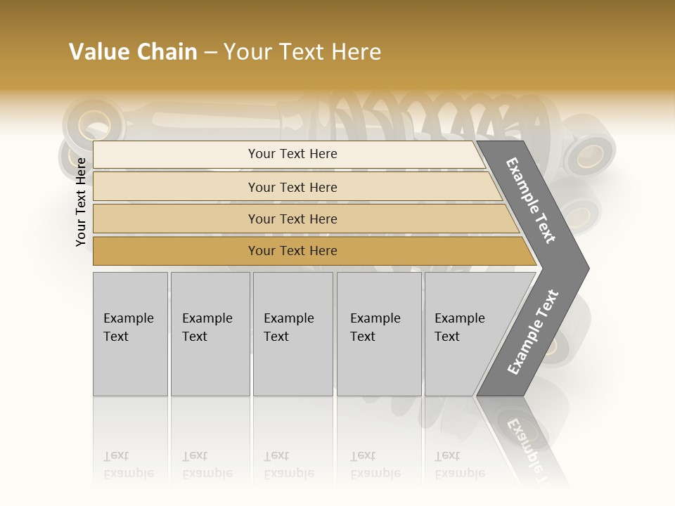 Automobile Part Suspension PowerPoint Template