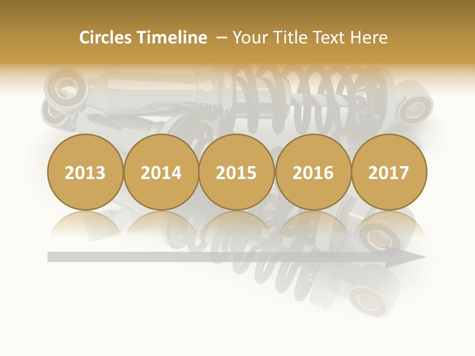 Automobile Part Suspension PowerPoint Template