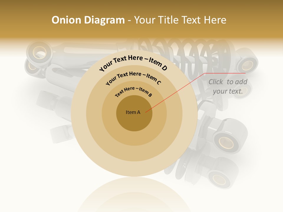 Automobile Part Suspension PowerPoint Template