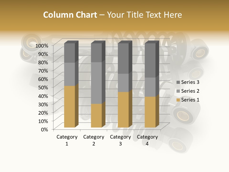 Automobile Part Suspension PowerPoint Template