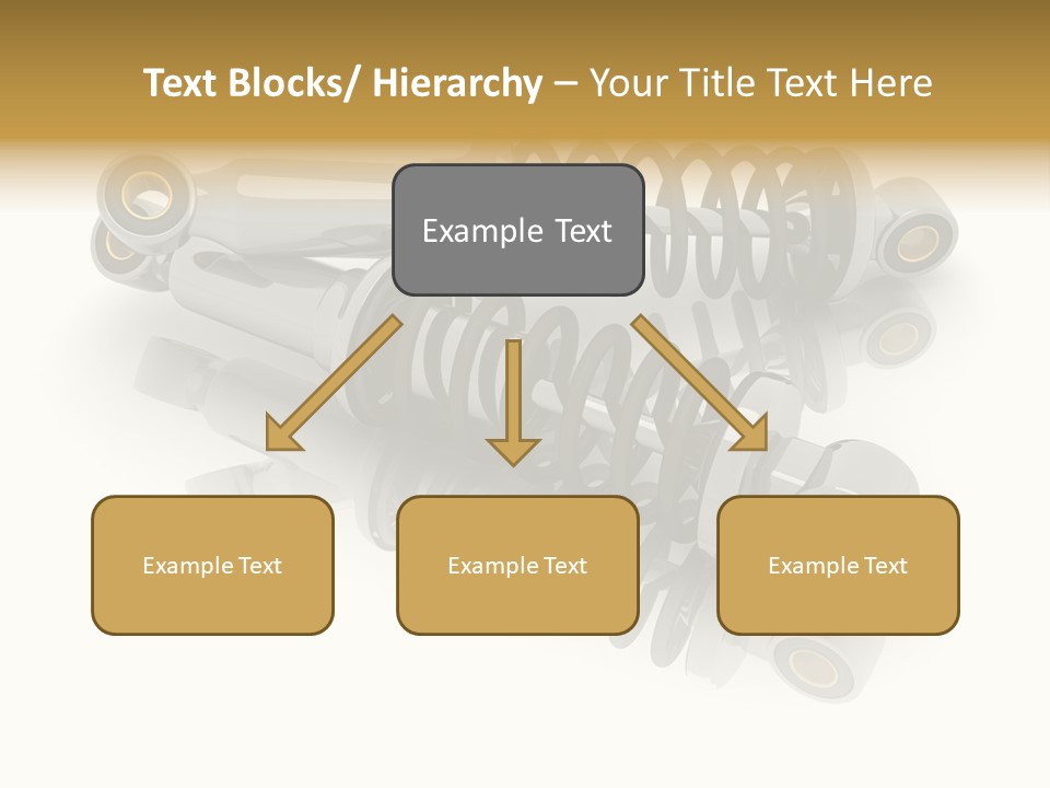 Automobile Part Suspension PowerPoint Template