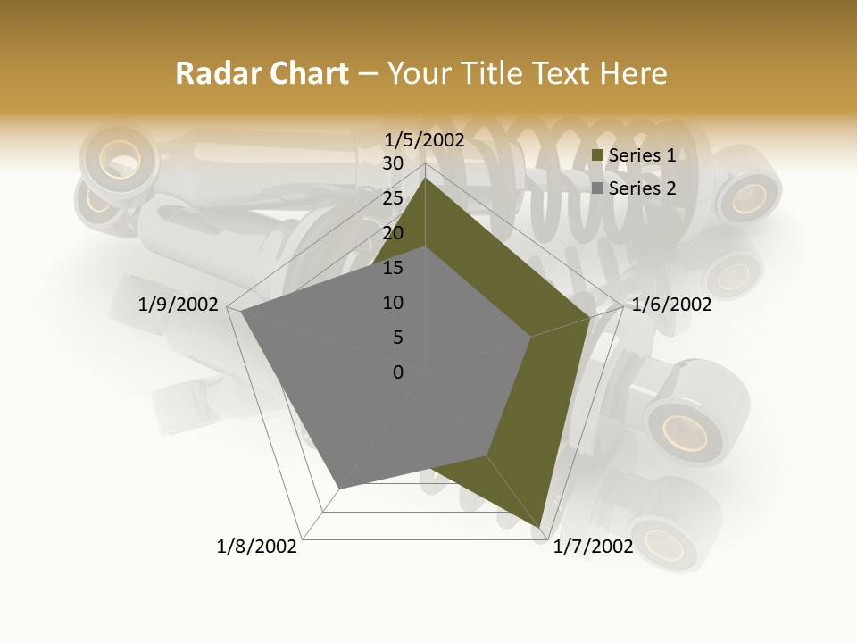 Automobile Part Suspension PowerPoint Template
