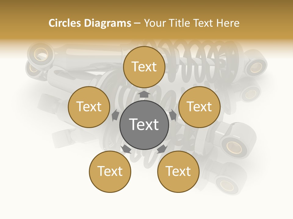 Automobile Part Suspension PowerPoint Template