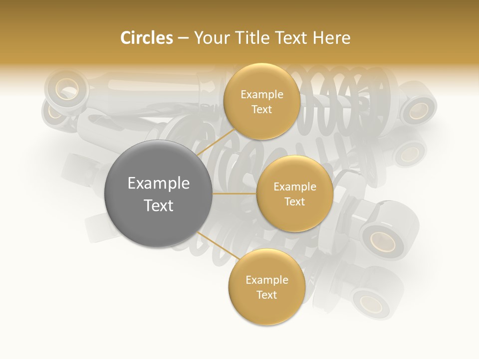 Automobile Part Suspension PowerPoint Template