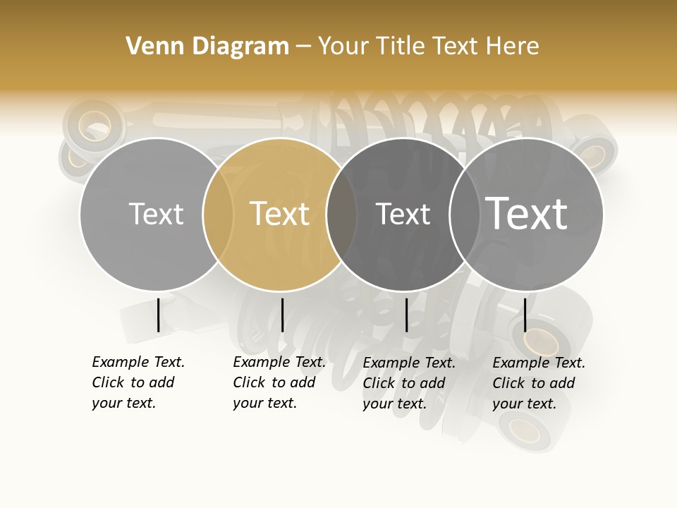 Automobile Part Suspension PowerPoint Template