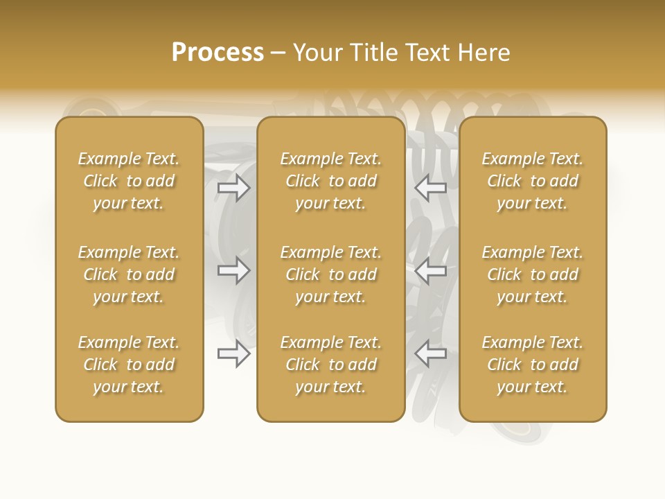 Automobile Part Suspension PowerPoint Template