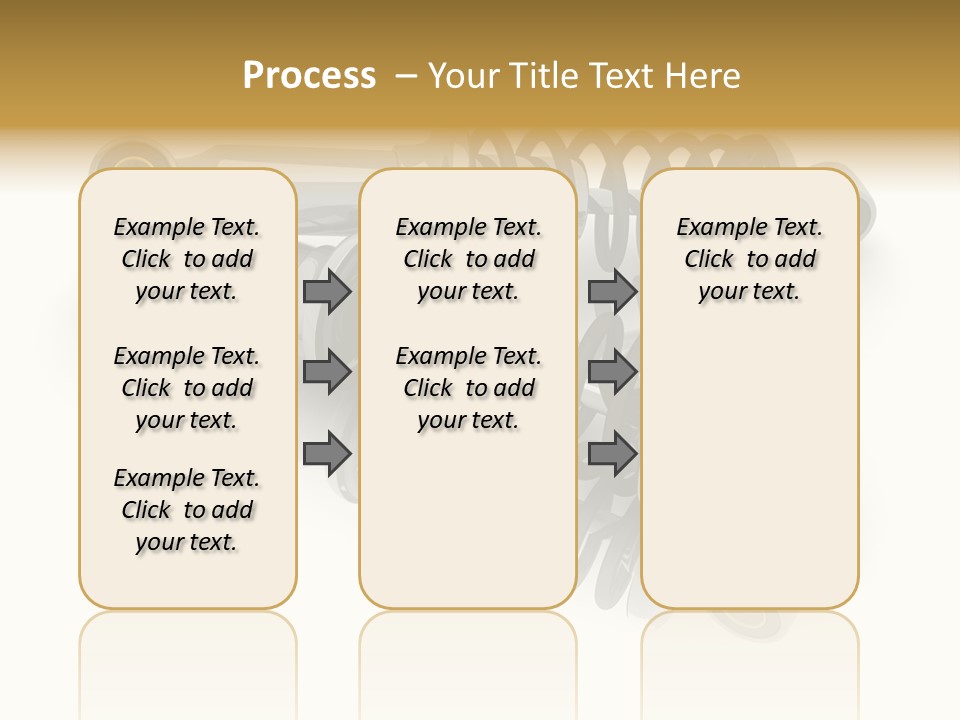Automobile Part Suspension PowerPoint Template