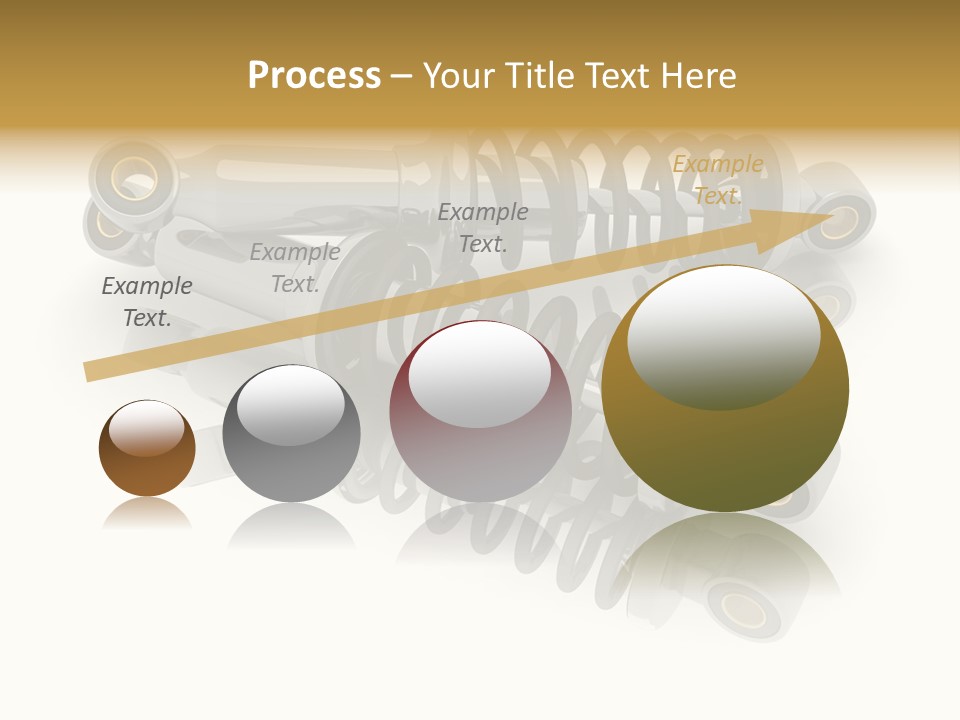 Automobile Part Suspension PowerPoint Template