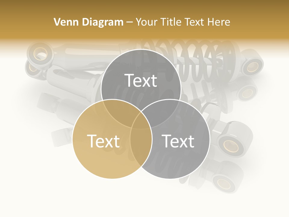 Automobile Part Suspension PowerPoint Template