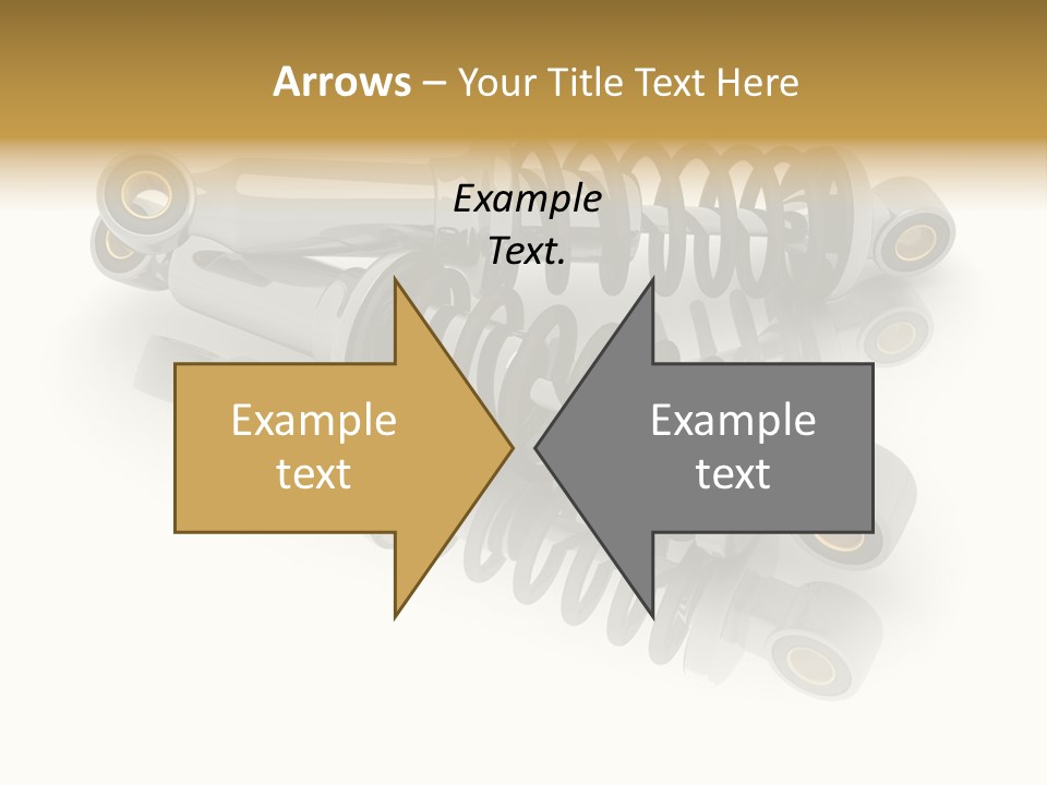 Automobile Part Suspension PowerPoint Template