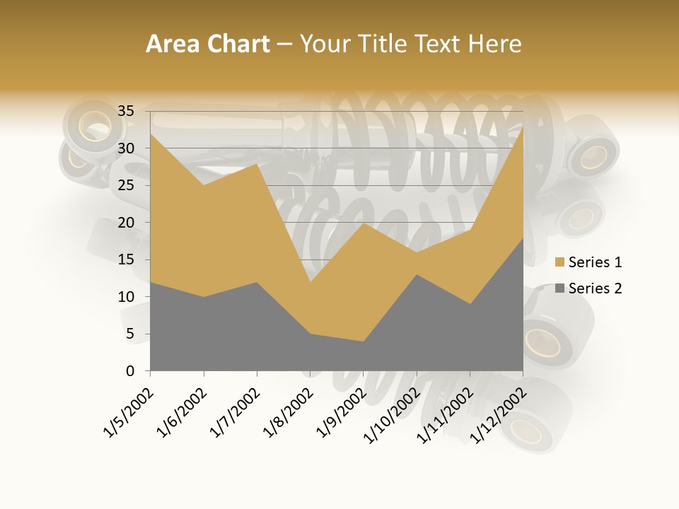 Automobile Part Suspension PowerPoint Template