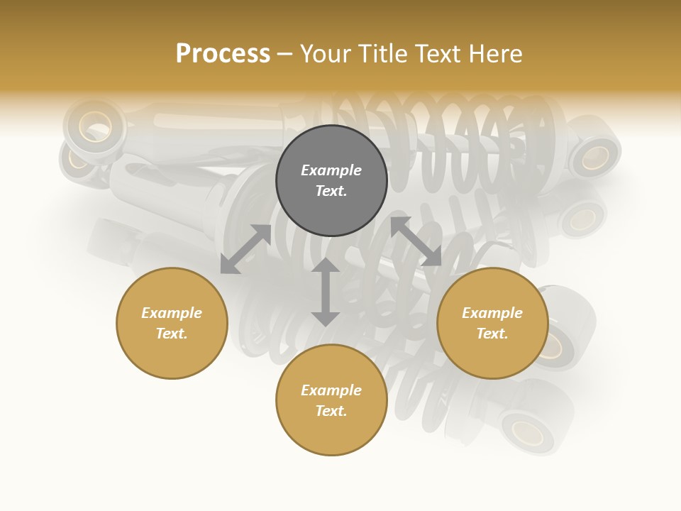 Automobile Part Suspension PowerPoint Template