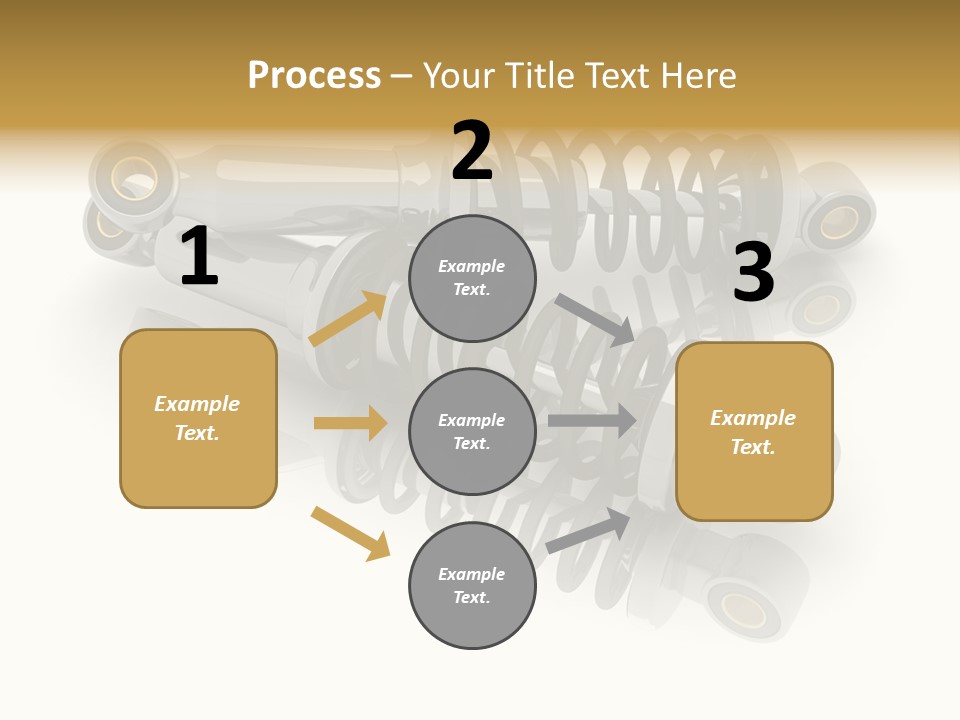 Automobile Part Suspension PowerPoint Template