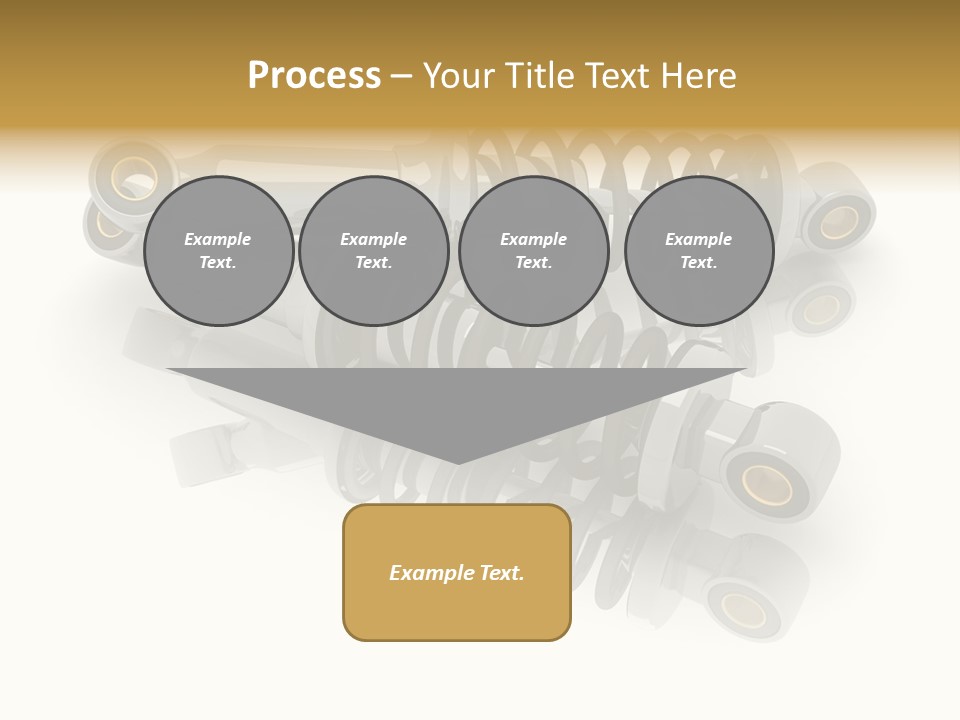 Automobile Part Suspension PowerPoint Template