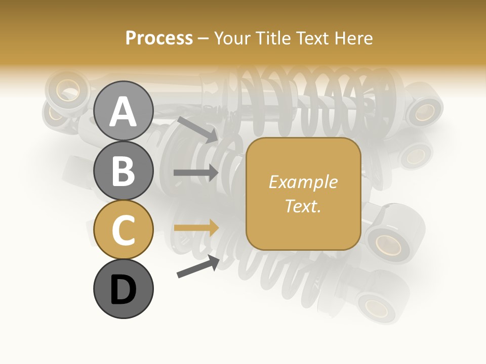 Automobile Part Suspension PowerPoint Template