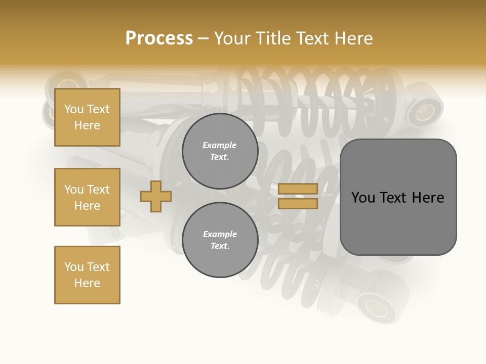 Automobile Part Suspension PowerPoint Template