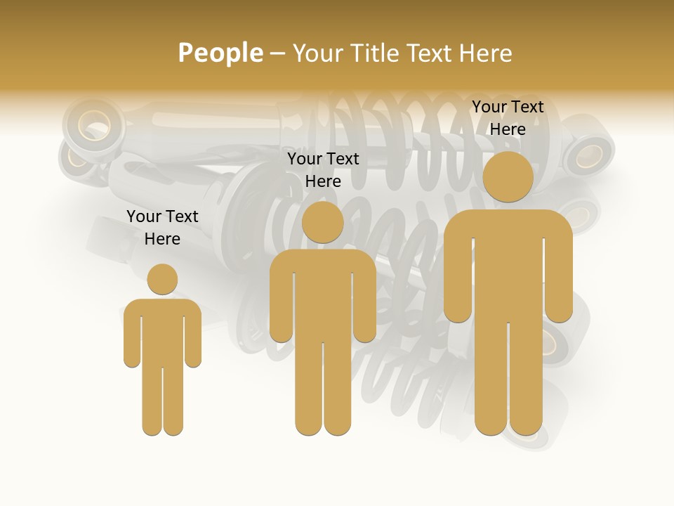 Automobile Part Suspension PowerPoint Template