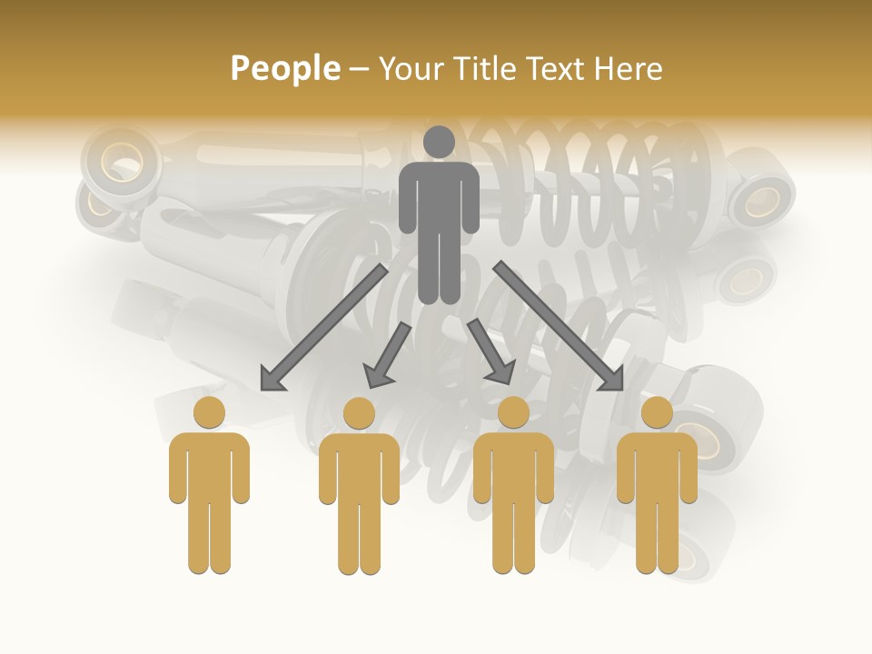 Automobile Part Suspension PowerPoint Template