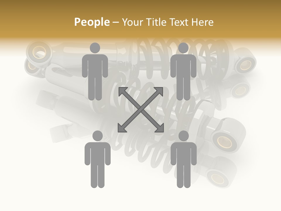 Automobile Part Suspension PowerPoint Template