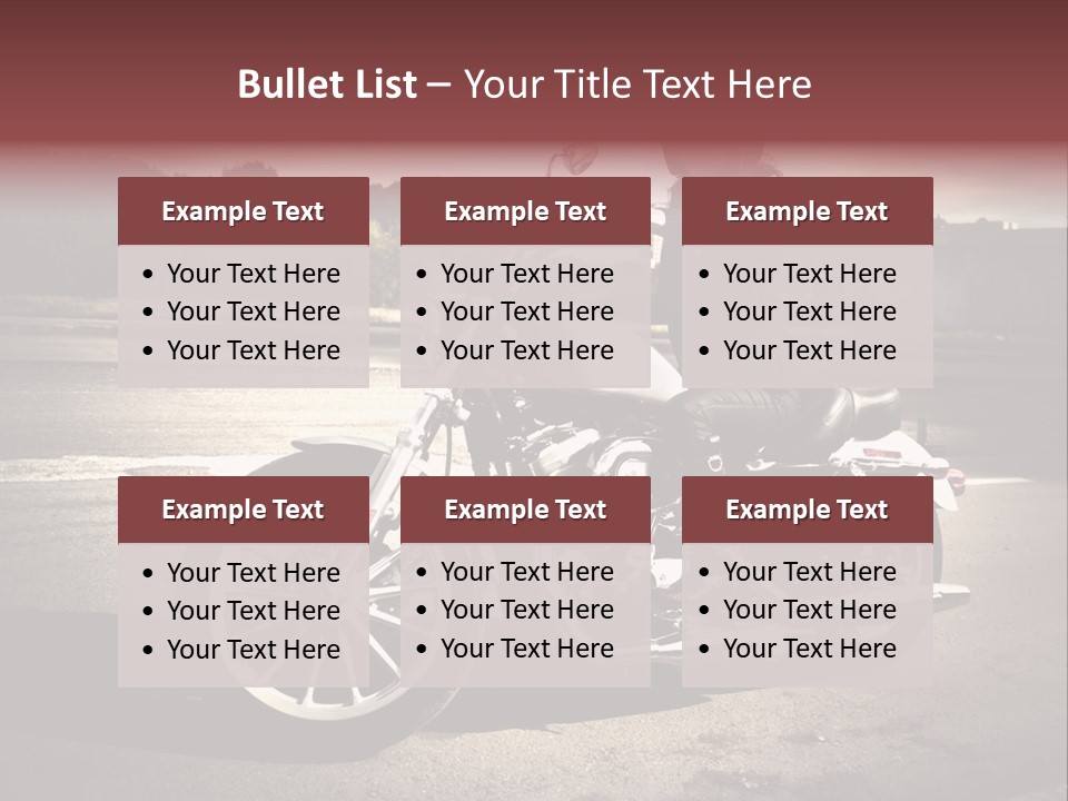 Caucasian Freedom Brown PowerPoint Template