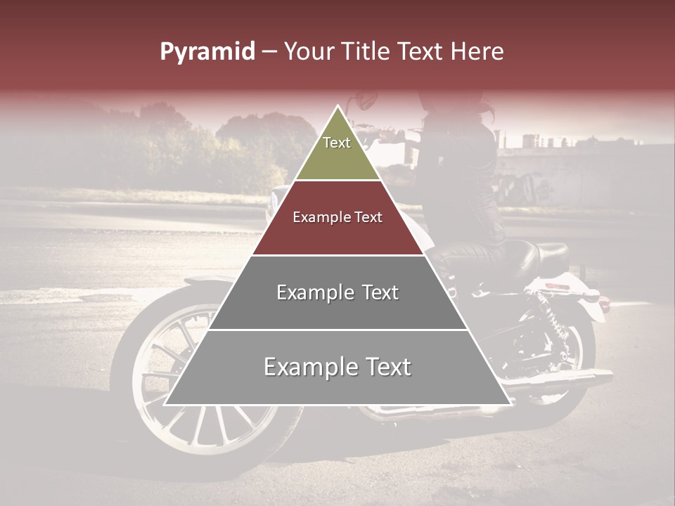 Caucasian Freedom Brown PowerPoint Template