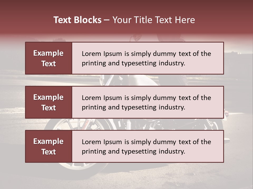 Caucasian Freedom Brown PowerPoint Template