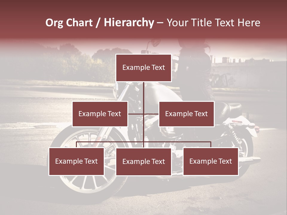 Caucasian Freedom Brown PowerPoint Template