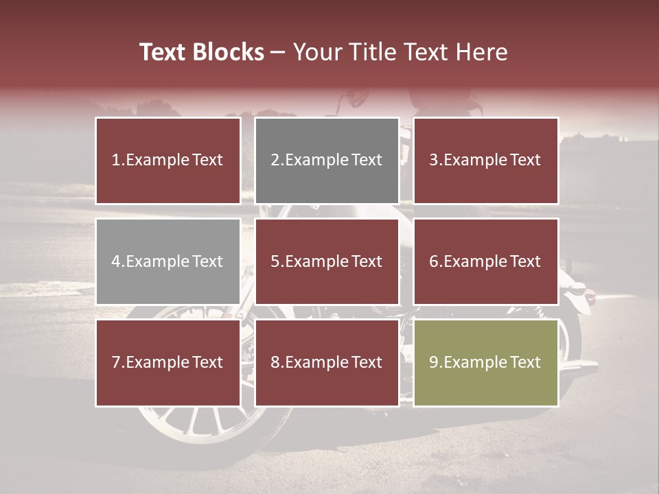 Caucasian Freedom Brown PowerPoint Template