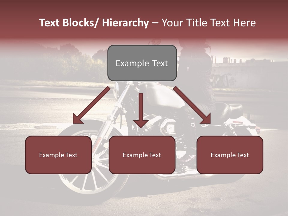 Caucasian Freedom Brown PowerPoint Template