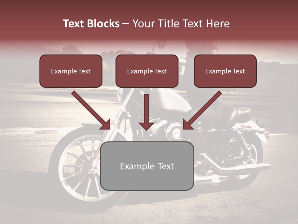 Caucasian Freedom Brown PowerPoint Template