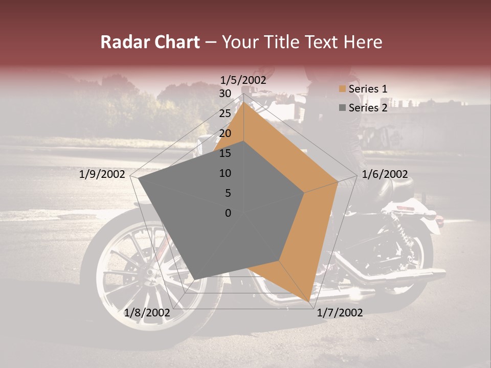 Caucasian Freedom Brown PowerPoint Template