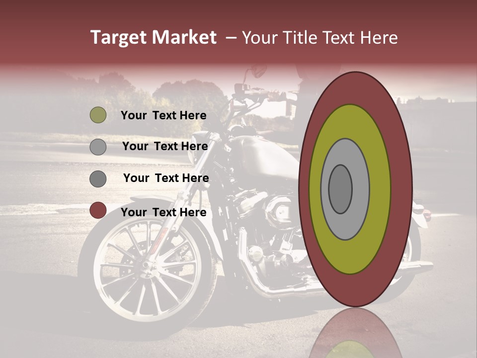 Caucasian Freedom Brown PowerPoint Template