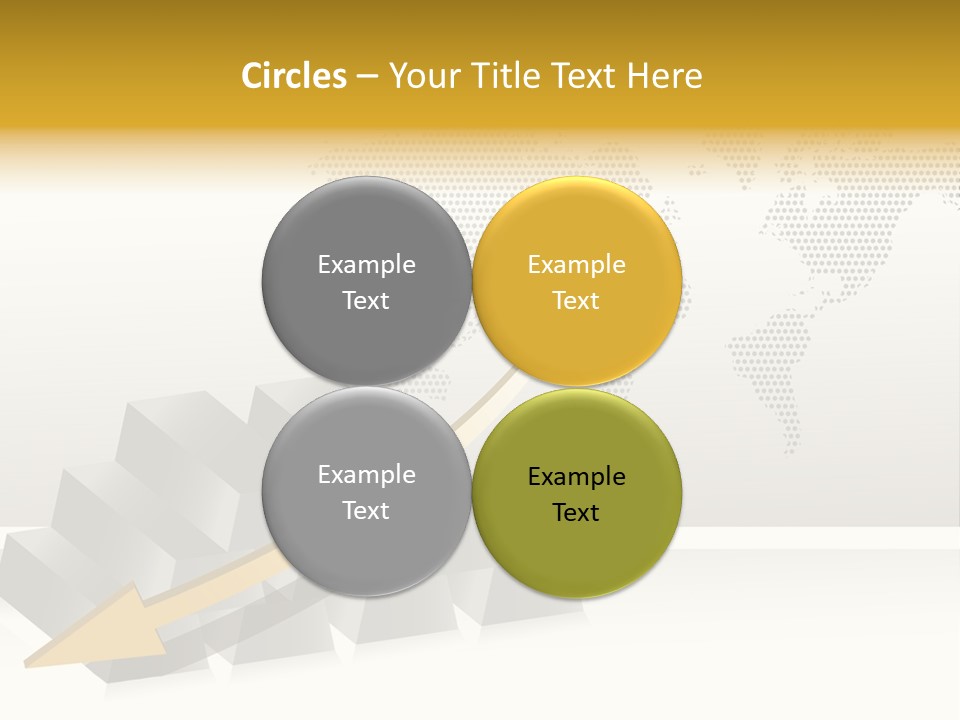 Stock Bar Object PowerPoint Template