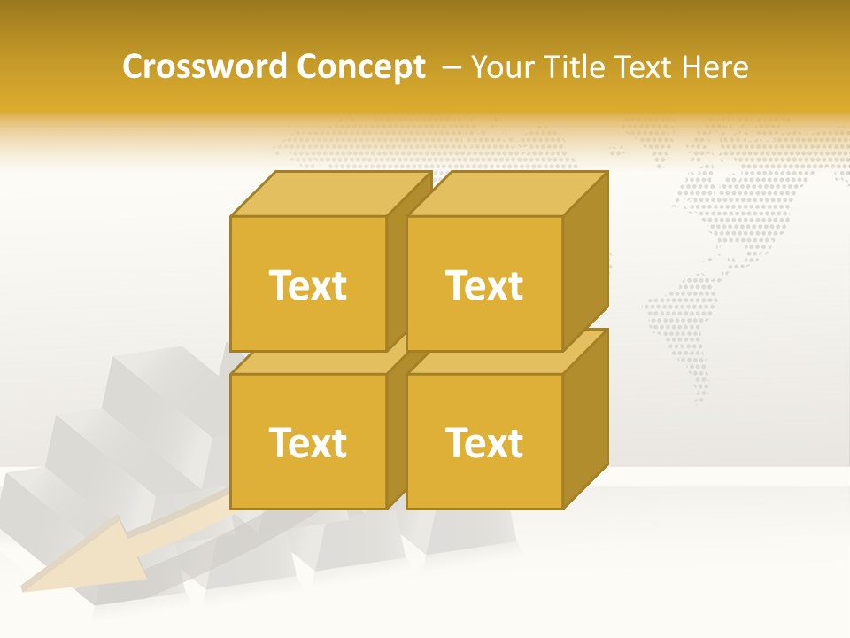 Stock Bar Object PowerPoint Template