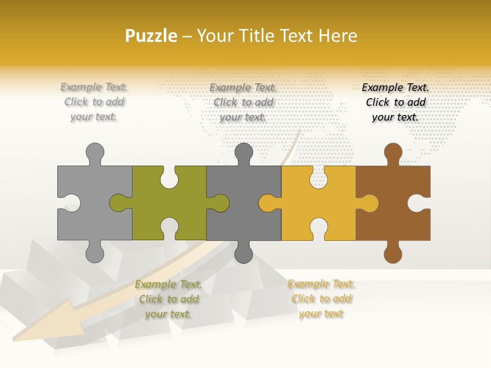 Stock Bar Object PowerPoint Template