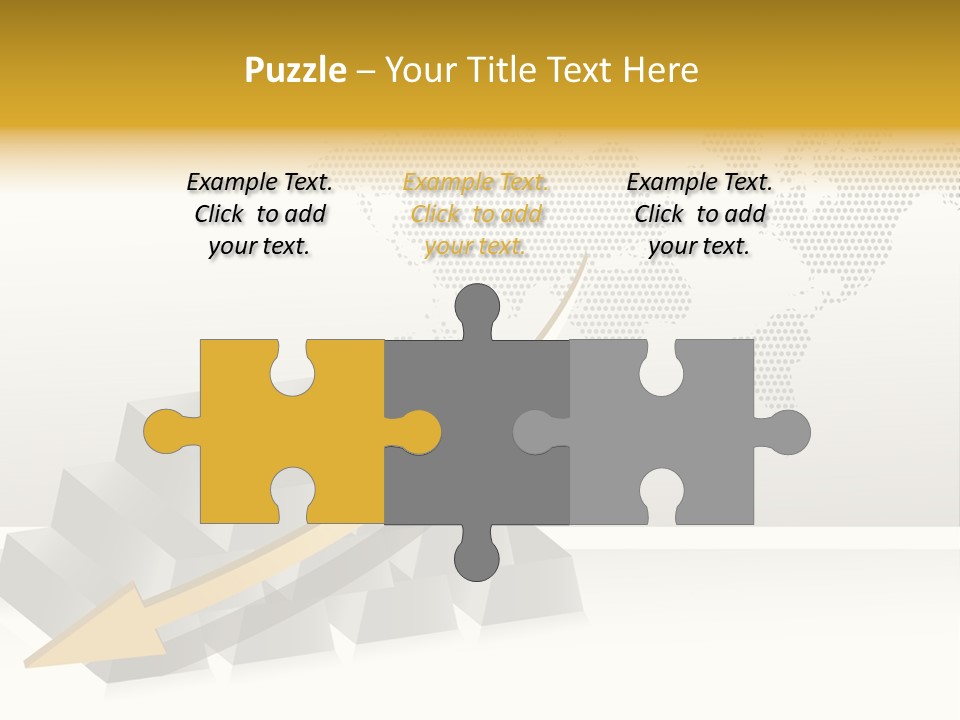Stock Bar Object PowerPoint Template