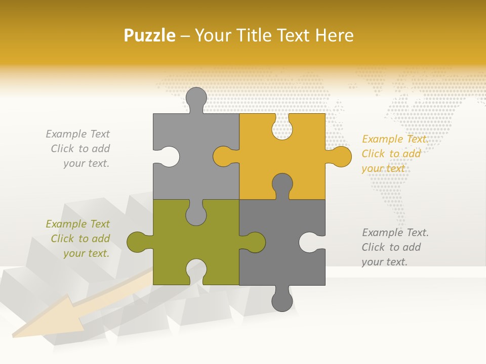 Stock Bar Object PowerPoint Template
