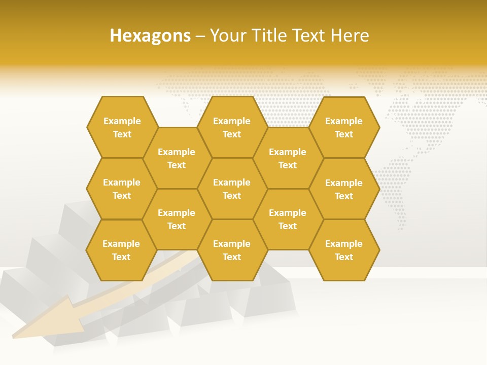 Stock Bar Object PowerPoint Template