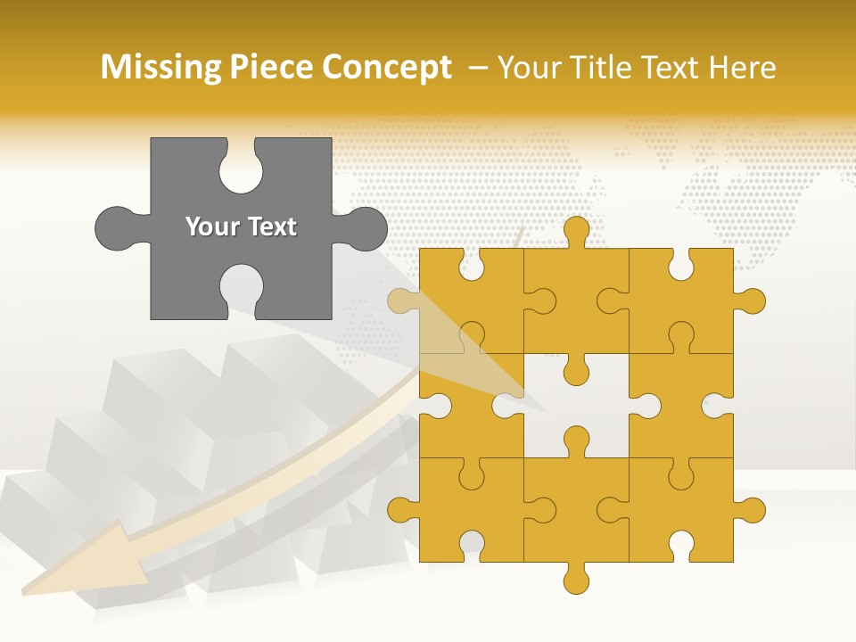 Stock Bar Object PowerPoint Template