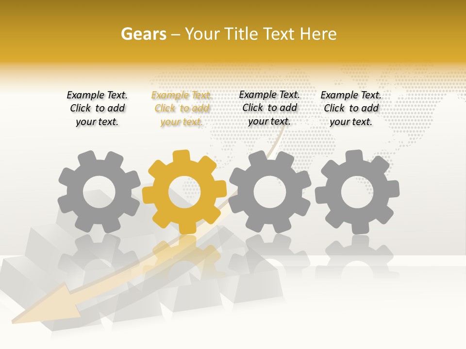 Stock Bar Object PowerPoint Template