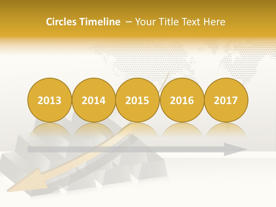 Stock Bar Object PowerPoint Template